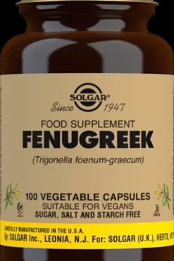 Solgar Erityisvalmisteet<Fenugreek Sarviapila 520 mg ravintolisä 100 kaps.