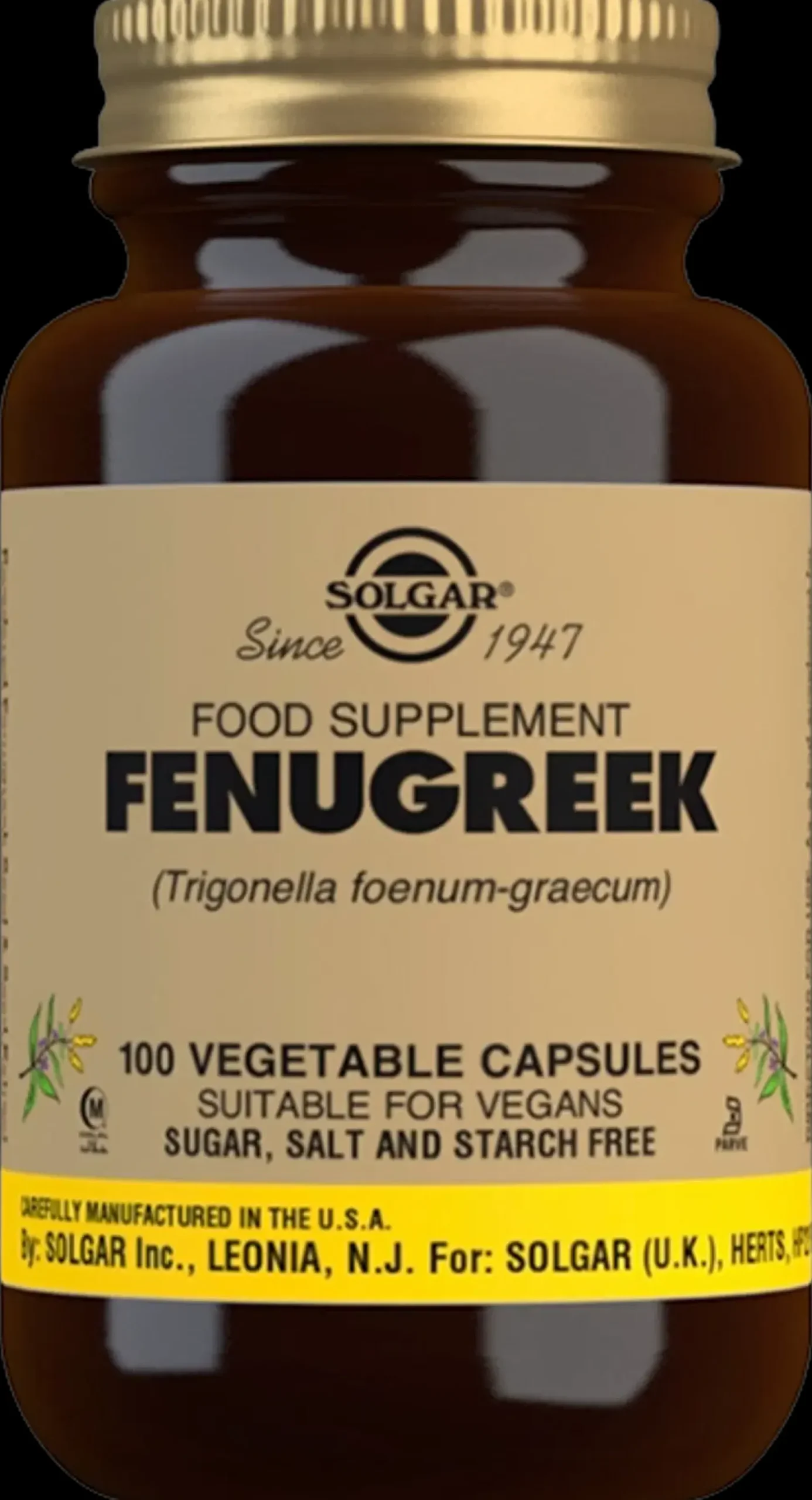 Solgar Erityisvalmisteet<Fenugreek Sarviapila 520 mg ravintolisä 100 kaps.