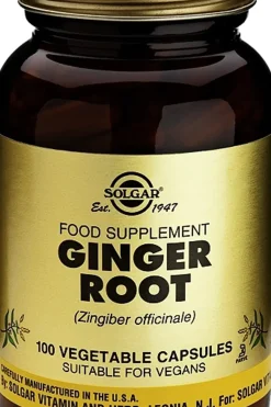 Solgar Erityisvalmisteet<Ginger Root Inkivääri ravintolisä 100 kaps.