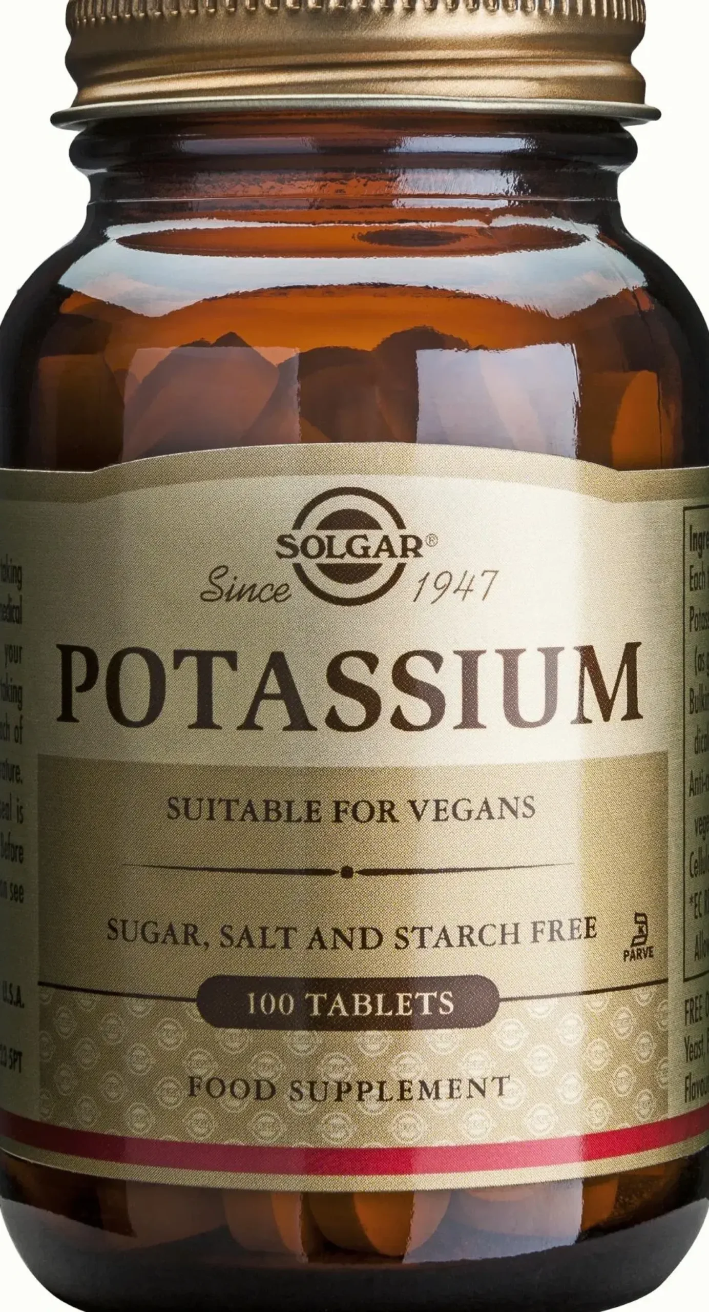 Clearance Kalium ravintolisä 100 tabl. Kivennäis- Ja Hivenaineet