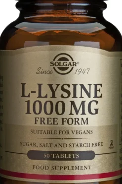 Online L-Lysiini 1000 mg ravintolisä 50 tabl. Aminohapot