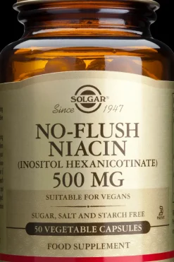 Solgar Vitamiinit<No-Flush Niasiini ravintolisä 50 kaps.