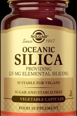 Solgar Kivennäis- Ja Hivenaineet<Oceanic Silica Pii 25 mg ravintolisä 50 kaps.