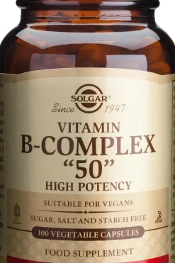 Solgar Vitamiinit<Vitamin B-Complex 50, 100 kaps.
