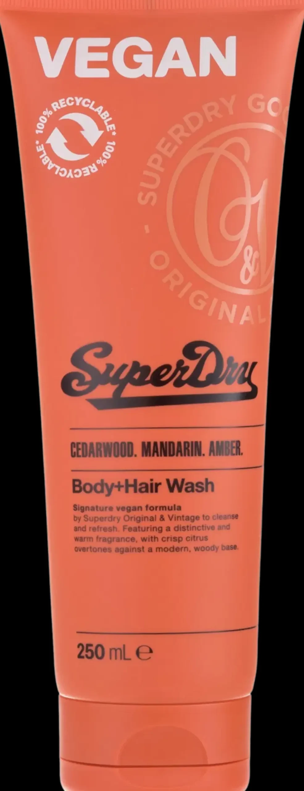 Superdry Ihonhoito<Body & Hair Wash Original suihkushampoo 250 ml