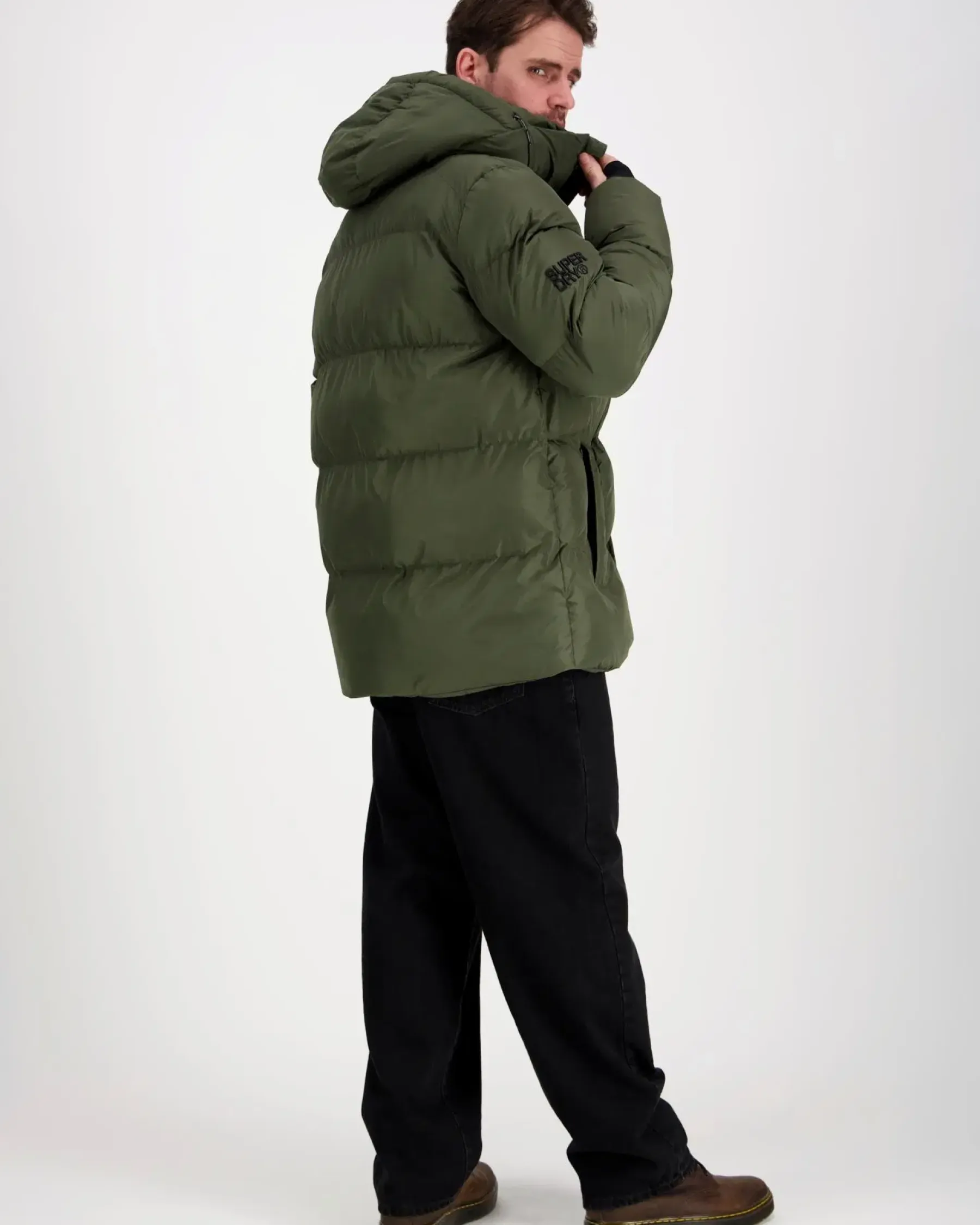 New Hooded 5 baffle sports puffer toppatakki Takit