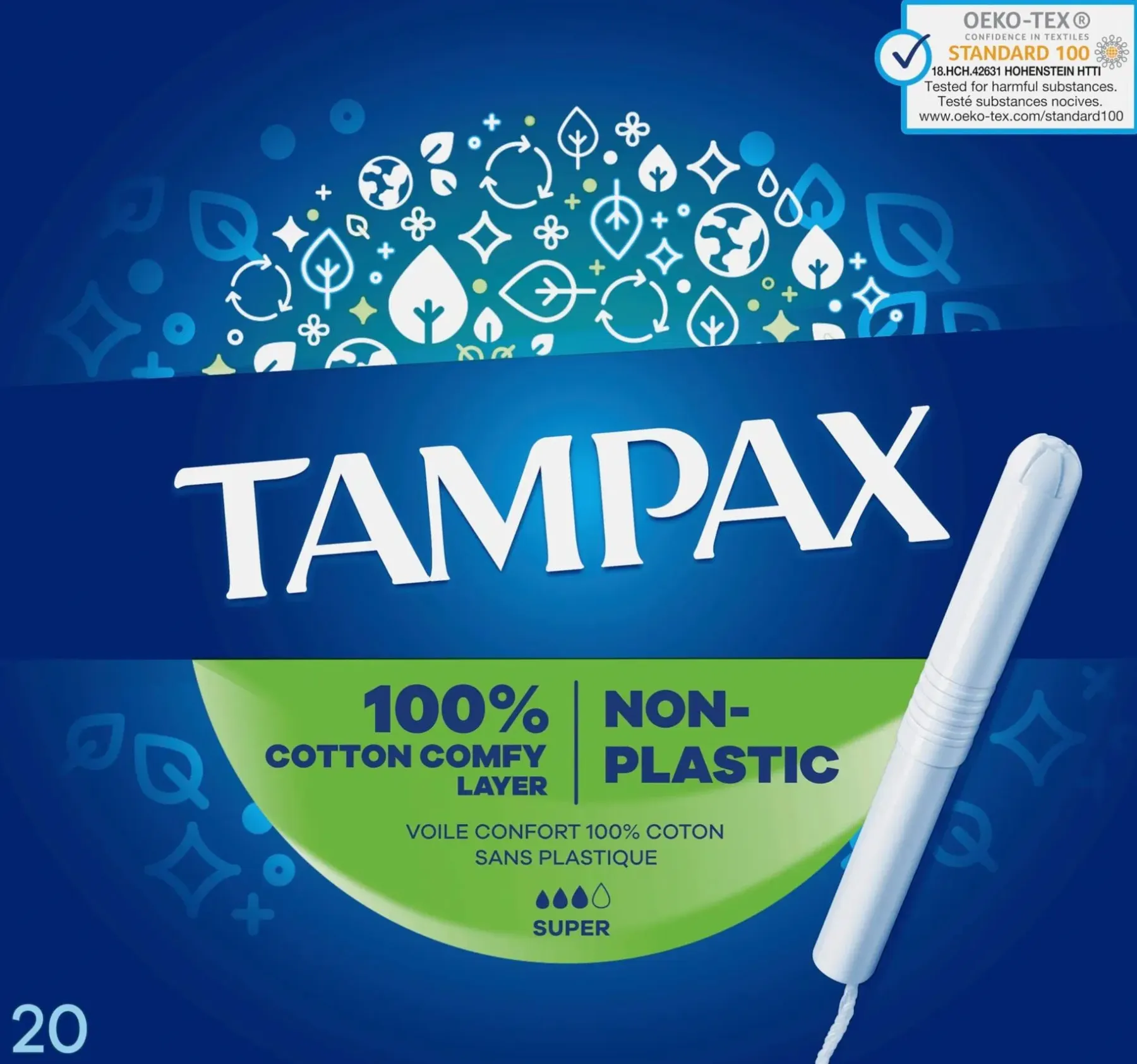 Tampax Kuukautiset Ja Intiimihygienia<tamponi Super 20kpl