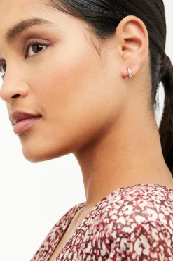 Ted Baker Korut<Seenita crystal nano silver korvarenkaat