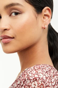 Seenita crystal nano gold korvarenkaat Korut