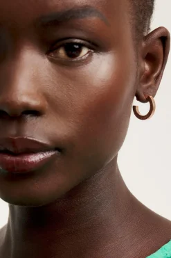 Ted Baker Korut<Senatta rose gold korvarenkaat