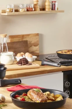 Tefal Paistinpannut<Ingenio Eco paistinpannu 28cm, kattila 20cm + kahva L3979053