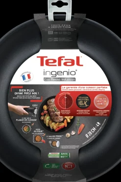 Tefal Paistinpannut<Ingenio Eco Resist wokpannu 28 cm L3971902