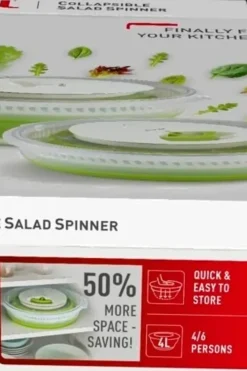 Tefal Keittiötyövälineet<kokoon taitettava salaattilinko 4L K2520155