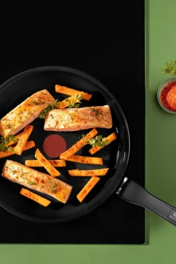 Tefal Paistinpannut<Renew paistinpannu keraaminen 20 cm musta