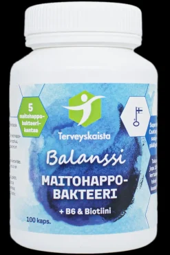 Clearance Balanssi-maitohappobakteerivalmiste 100 kaps. Maitohappobakteerit