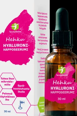 Sale Hehku Hyaluronihapposeerumi 30ml Kasvojenhoito|Kauneuden Hyvinvointivalmisteet