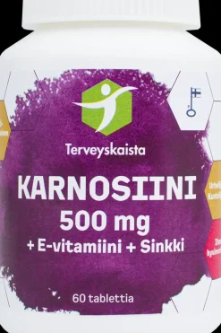 Terveyskaista Aminohapot<Karnosiini + E-vitamiini + Sinkki 60 tabl.