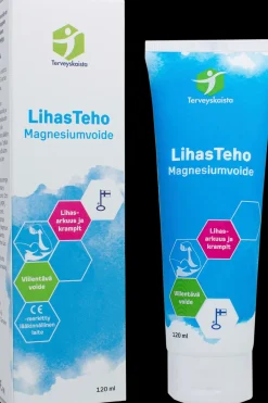 New LihasTeho magnesiumvoide 120 ml Ihonhoito|Vartalonhoito