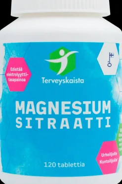 MagnesiumSitraatti 120 tabl. Kivennäis- Ja Hivenaineet