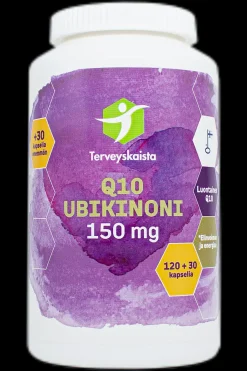 Terveyskaista Ubikinonit Ja Ubikinolit<Q10 Ubikinoni 150 mg +30 kaps.
