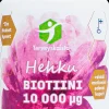 Terveyskaista Kauneuden Hyvinvointivalmisteet<n Hehku Biotiini 10 000 mcg +Sinkki+Metioniini+Kupari+Seleeni ravintolisä 120 kaps.