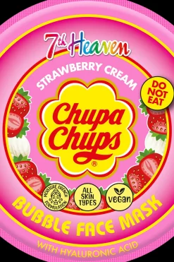 Sale Chupa Chups Strawberry Cream Bubble Mask 8ml Kasvojenhoito