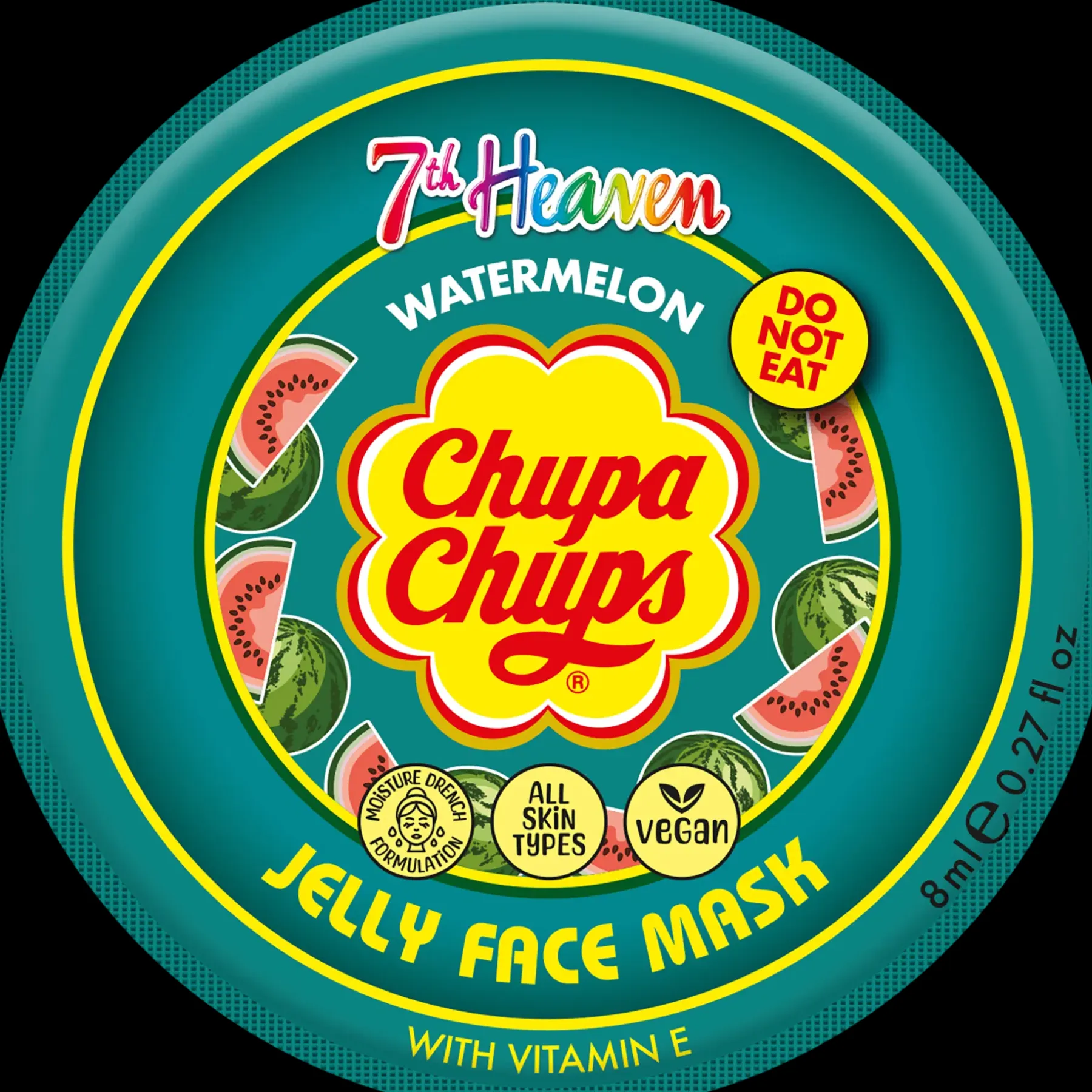 Chupa Chups Watermelon Jelly Mask 8ml Kasvojenhoito