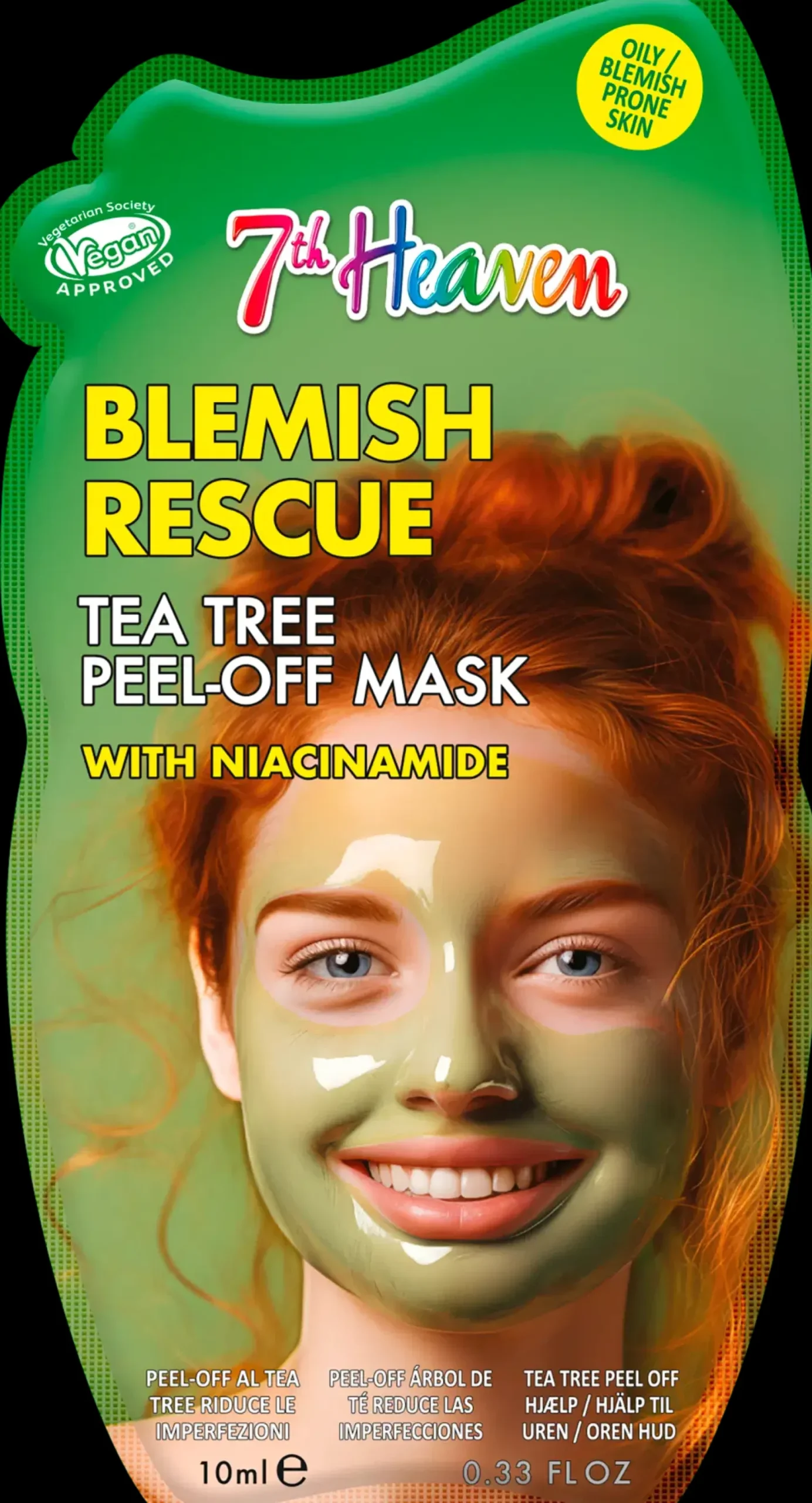 Best Tea Tree Peel-Off Niasiiniamidilla 10ml Kasvojenhoito