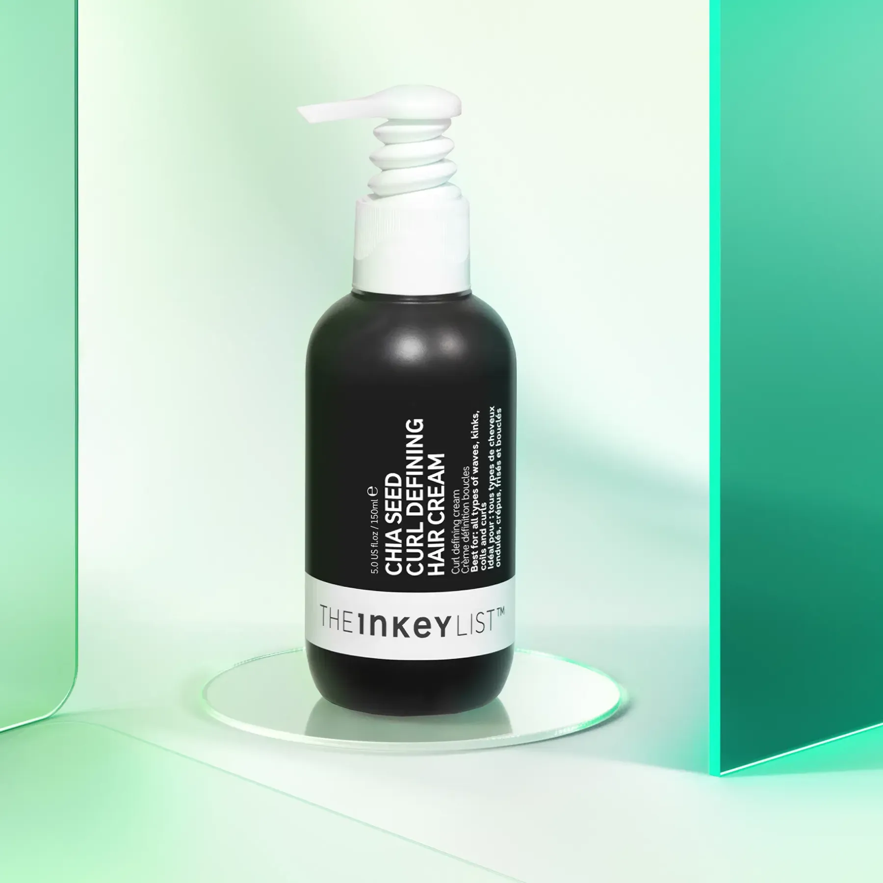 The INKEY List Hiustenhoito<Chia Seed Curl Defining Hair Cream kihartava hiusvoide 150ml