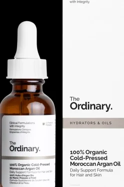 The Ordinary Kasvojenhoito<100% Cold-Pressed Moroccan Argan Oil Arganöljy 30 ml