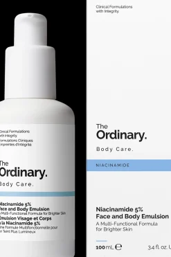 The Ordinary Vartalonhoito<Niacinamide 5% Face and Body Emulsion kosteus emulsio 100 ml