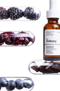The Ordinary Kasvojenhoito<Resveratrol 3% + Ferulic Acid 3% liuos 30 ml