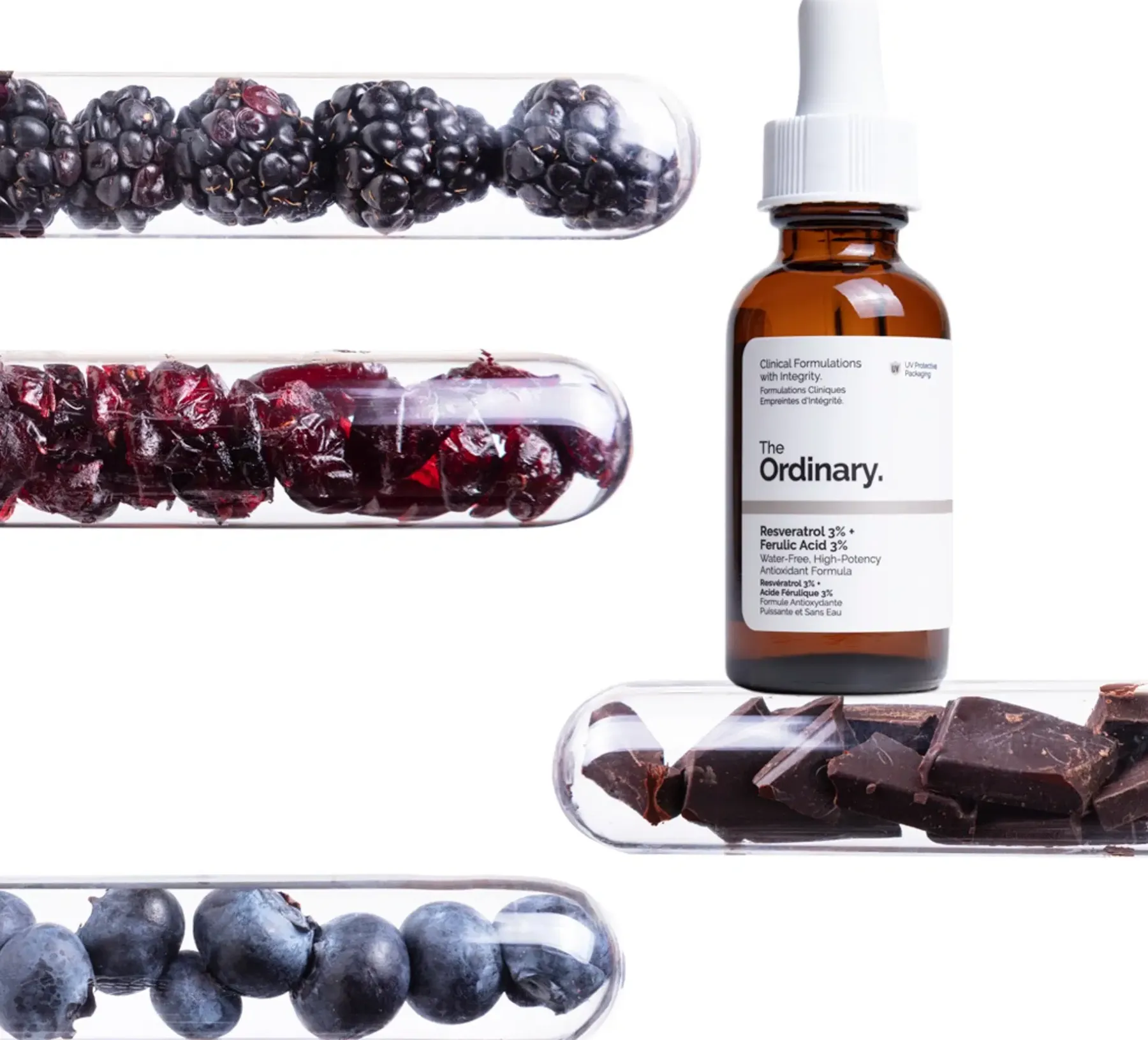 The Ordinary Kasvojenhoito<Resveratrol 3% + Ferulic Acid 3% liuos 30 ml