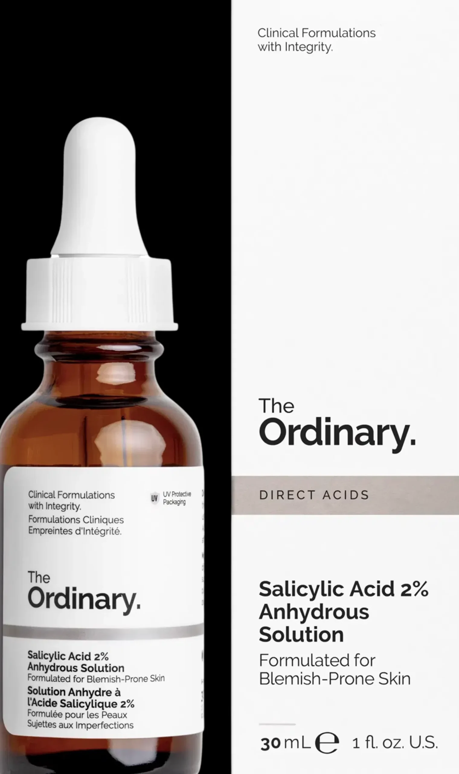 The Ordinary Kasvojenhoito<Salicylic Acid 2% Anhydrous Solution liuos 30 ml