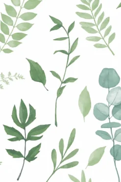 Duni Servetit Ja Lautasliinat<Tissue-lautasliina 24 x 24 cm Greenery 3-krs, 240 kpl/ltk (12 x 20 kpl)