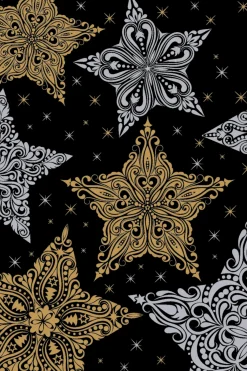 Duni Servetit Ja Lautasliinat<Tissue-lautasliina 33 x 33 cm Snowstars White 3-krs, 20 kpl