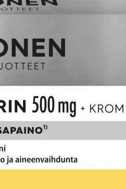 Outlet Berberin+kromi 120tabl Erityisvalmisteet