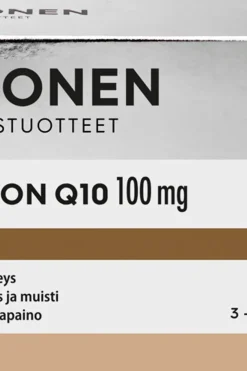 Tolonen Ubikinonit Ja Ubikinolit<Ubikinon Q10 100mg +B-vitamiinit 180kaps
