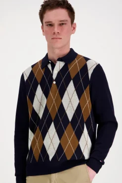 Tommy Hilfiger Neuleet<Argyle ls rugby