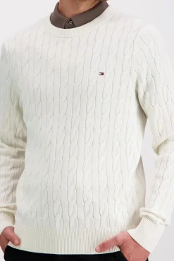 Tommy Hilfiger Neuleet<Classic cotton cable crew neule