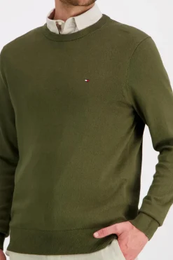 Tommy Hilfiger Neuleet<Pima org ctn cashmere crew neck neule