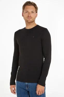 Outlet Long Sleeved Ribbed Organic trikoopaita Paidat