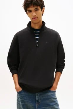 Discount Tjm reg fleece 1/4zip mock neck Colleget