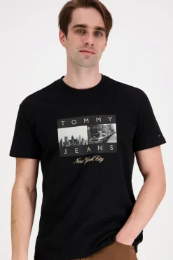 Tommy Jeans Paidat<Tjm reg photo flag ss tee t-paita