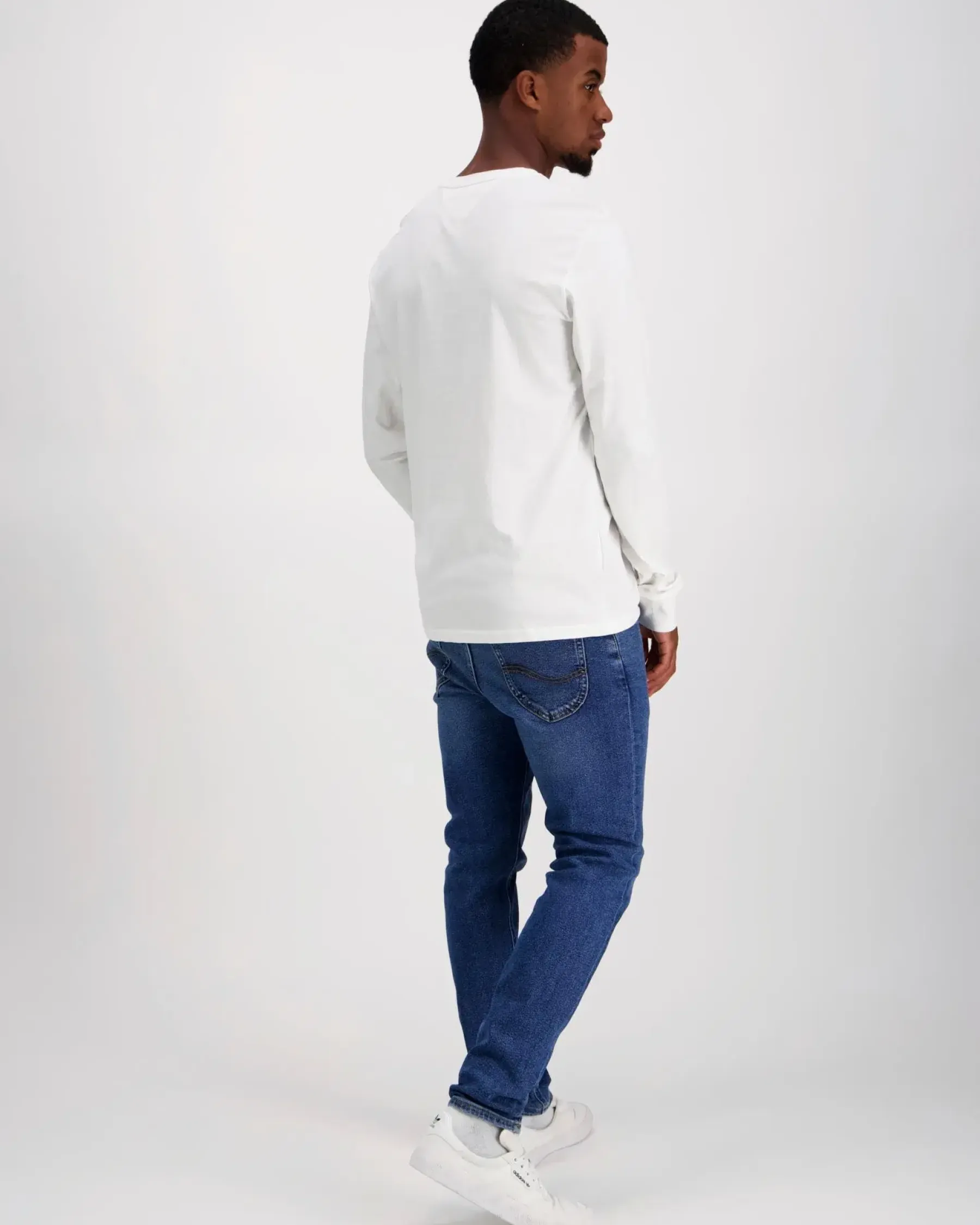 Sale Tjm slim chest linear ls tee ext t-paita Paidat