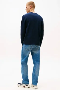 Discount Tjm slim waffle script henley t-paita Paidat