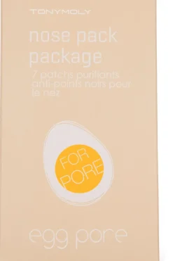 TONYMOLY Korealainen Ihonhoito|Kasvojenhoito<Egg Pore Nose Pack Package 7kpl