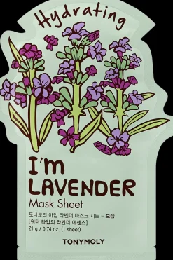 TONYMOLY Korealainen Ihonhoito|Kasvojenhoito<I Am Lavender Mask Sheet kosteuttava kangasnaamio 1 kpl