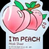 TONYMOLY Korealainen Ihonhoito|Kasvojenhoito<I Am Peach Mask Sheet elävöittävä kangasnaamio 1 kpl