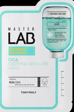 TONYMOLY Korealainen Ihonhoito|Kasvojenhoito<Master Lab Sheet Mask Cica kangasnaamio 1 kpl